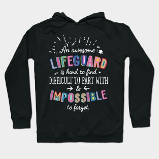 An awesome Lifeguard Gift Idea - Impossible to Forget Quote Hoodie